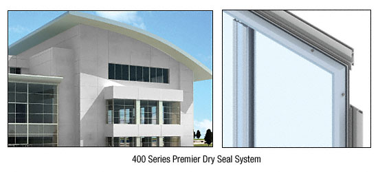 C.R. Laurence CRL Custom Polished Stainless Premier Series Wall Panel System | PDS400CPS