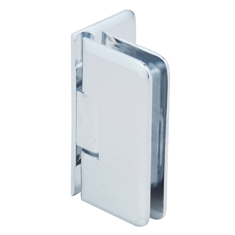 CRL Petite 044 Series Polished Chrome Wall Mount Offset Back Plate Hinge | PET044CH