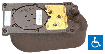 C.R. Laurence CRL Rixson Model PH27 8.5 Lb. Offset 90 Degree Selective Hold-Open Floor Mounted Closer Body Only - Left Hand | PH2790SH0LH85