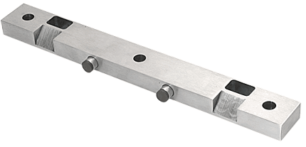 C.R. Laurence CRL Brushed Stainless Door Stop/Strike for Double Doors | PK2BS