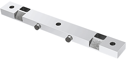 C.R. Laurence CRL Polished Stainless Door Stop/Strike for Double Doors | PK2PS