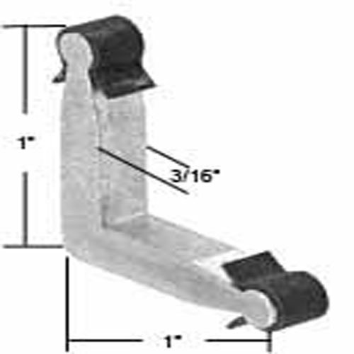C.R. Laurence Corner Key for All Triple Track Window Frames, Die Cast, Mill Color | PL15052