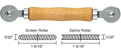 C.R. Laurence Economy Steel Combination Roller | PL7505
