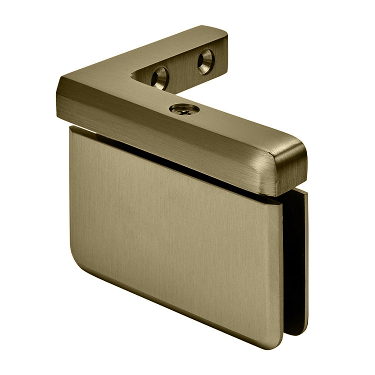 CRL Prima Series 05 Brushed Bronze Left Hand Offset Mount Hinge | PPH05LBBRZ