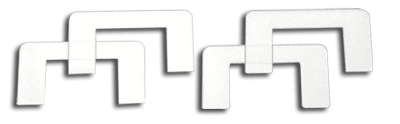 C.R. Laurence CRL Clear Gasket Replacement Kit for Prima Hinges | PPHGKCLR
