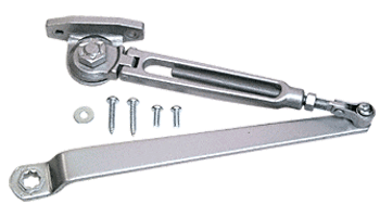 C.R. Laurence CRL Aluminum Finish Hold-Open Arm for PR40 &amp; PR50 Closers | PR4050H0AA