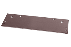 C.R. Laurence CRL Bronze Finish Drop Plate for PR70 Series Surface Mounted Door Closers | PR70DPBRZ