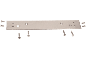 C.R. Laurence CRL Aluminum Finish Retrofit Narrow Back Plate for PR70 Series Closers | PR70RCPA