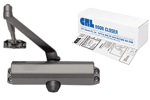 C.R. Laurence CRL PR80 Bronze Finish Adjustable Spring Power Size 2 to 5 Surface Mount Door Closer | PR80DU