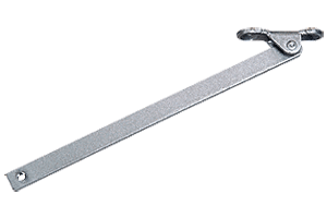 C.R. Laurence CRL Aluminum Finish Extended Arm Adjustment Rod for PR90 Surface Mounted Door Closers | PR90AXTA