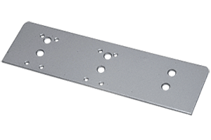 C.R. Laurence CRL Aluminum Finish Top Jamb Mount Drop Plate for PR90 Surface Mounted Door Closers | PR90DPJMA
