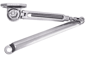C.R. Laurence CRL Aluminum Finish Hold-Open Arm for PR90 Series  | PR90H0AA