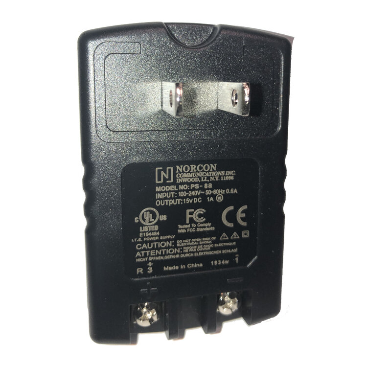 Norcon Communications Norcon Communications PS8A Replacement Power Supply | PS8A