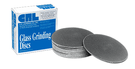 C.R. Laurence CRL 6&quot; 60 Grit &quot;PSA&quot; Stick-On Sanding Discs - 50 pack  | PSA660