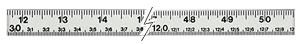 C.R. Laurence CRL 48&quot; Replacement Measuring Tape for the &quot;PSC&quot; Series Spee | PSCT40