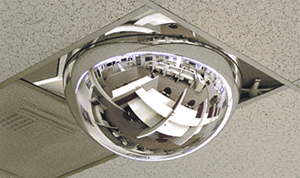 SEEALL 22&quot; Acrylic Dome 360&#176; Mount in 2x4 T-Bar Ceiling | PVTBAR2X4