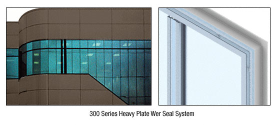 C.R. Laurence CRL Custom Oil Rubbed Bronze Heavy Plate Series Wall Panel System | PWS300C0RB