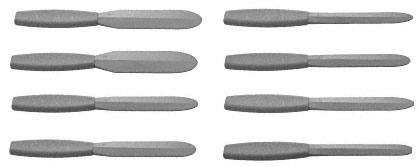 C.R. Laurence CRL Plastic Caulking Applicator Tools - Complete Set of All 8 | PC1080