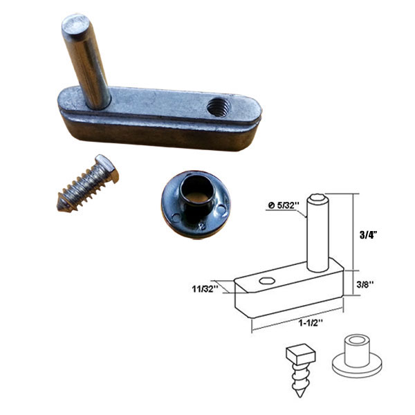 Pivot Block with Pin for Framed Swing Shower Door  | FPDSC4254