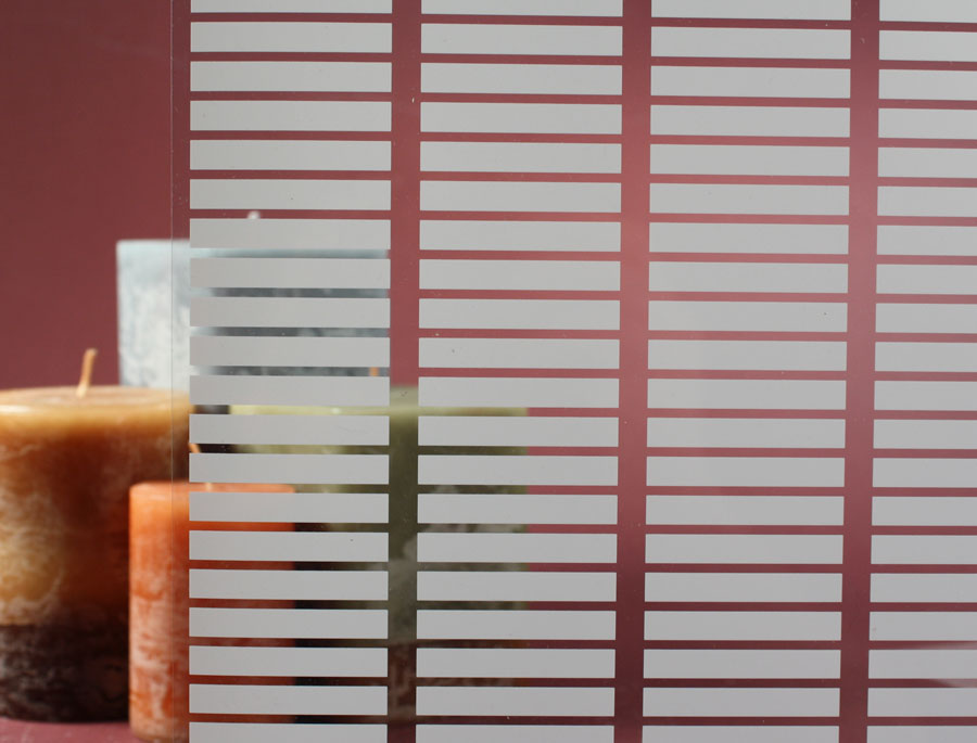 Lattice Window Film  60&quot; Wide x 50 ft | REM0250260050