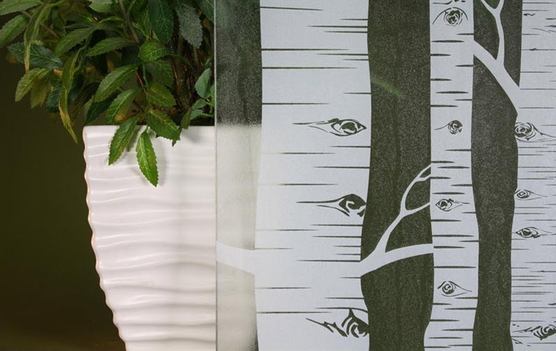 Frosted Birch Privacy Window Film 39&quot; Wide x 85 ft | REM0501139085