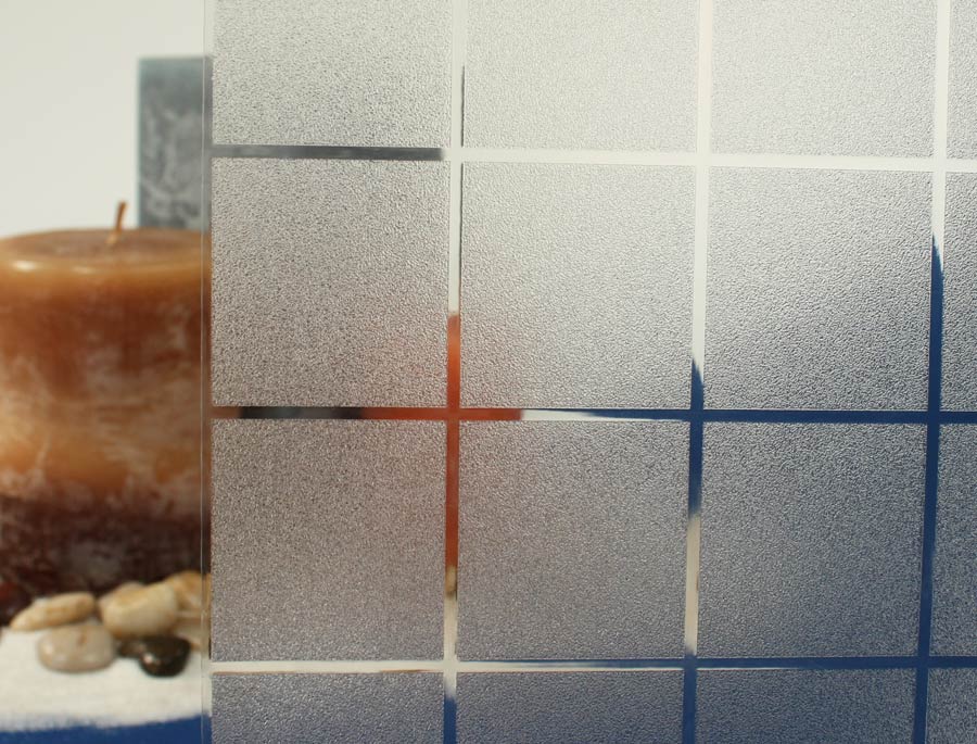 Frosted Squares Static Cling Window Film, 36&quot; Wide x 50 ft.  | REM08704536050