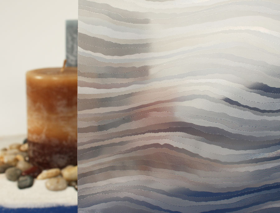 Clear Sedimentary Static Cling Window Film, 36&quot; Wide x 6.5 ft | REM08708236065