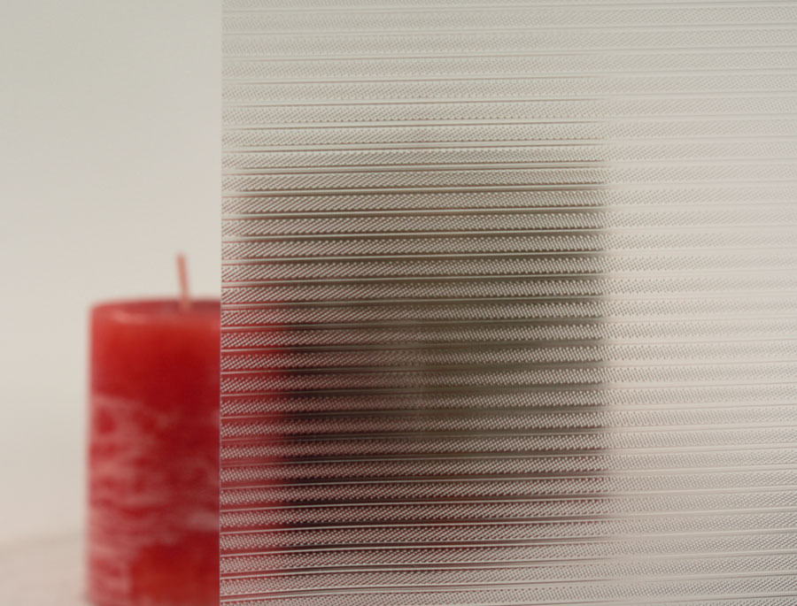 Clear Etched Lines Static Cling Window Film, 36&quot; Wide x 15 ft | REM08711836015
