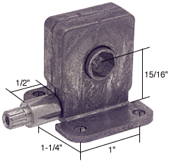 C.R. Laurence RV Window Torque Center Mount Operator, 3/8&quot; Hex Socket | R7030