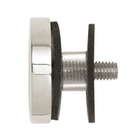 CRL 316 Polished Stainless 2&quot; RSOB Replacement Standoff Flat Cap Assembly
 | RCAP2PS