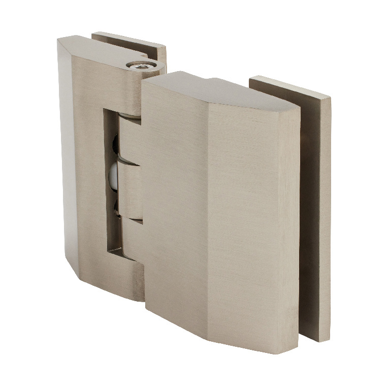 CRL Regal 180 Series Brushed Nickel Glass-to-Glass Hinge | REG180BN