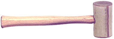 C.R. Laurence CRL 2&quot; Head Rawhide Mallet | RHM4