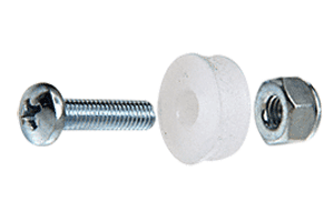 CRL-Automotive CRL Nylon Roller with Bolt and Nyloc Nut | RK160NR