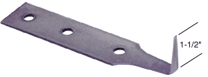 C.R. Laurence CRL 1-1/2&quot; Extended Length Push-Button Cold Knife Blade | RKB415