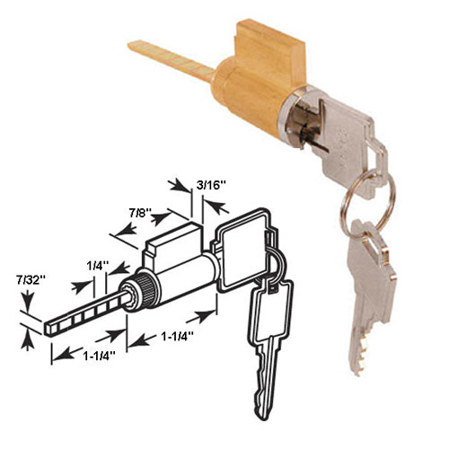 Sliding Glass Patio Door Mortise Lock Kit  | RKC2265KA