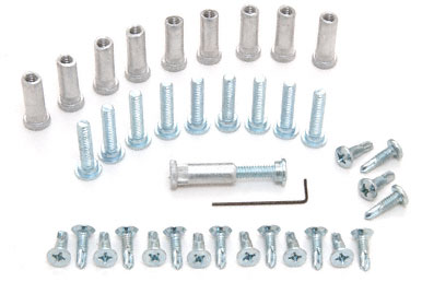 C.R. Laurence CRL Satin Anodized Replacement Screw Pack- 20083A and 25083A | RSP200A
