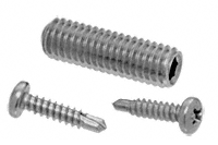 C.R. Laurence CRL Brushed Stainless Replacement Screw Pack for Concealed Mount Handrail Brackets | RSP2BS