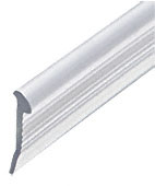 C.R. Laurence CRL Rigid Vinyl for DUC38 U-Channel - 95 in long | RV4DUC