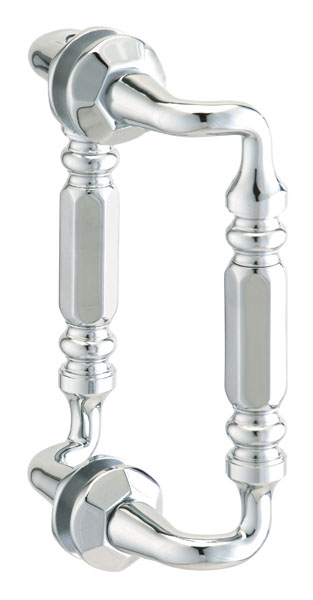 Rondo 8&quot; Back-to-Back Double Sided Pull - Polished Chrome | R8DPPC