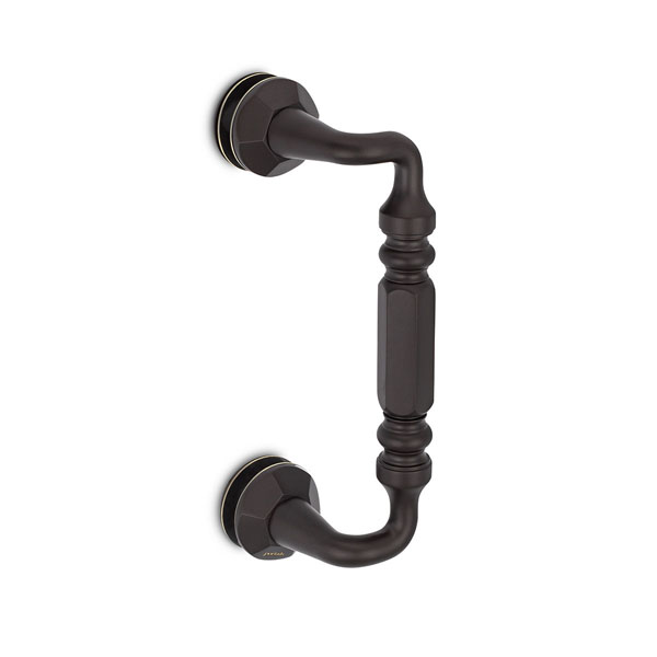 Rondo 8&quot; Center-to-Center Single Sided Offset Pull - Oil Rubbed Bronze (Medium) | R8SOPORBM