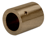 C.R. Laurence CRL Antique Brass Slim Line Wall Mount Fitting | S12ABR