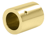 C.R. Laurence CRL Brass Slim Line Wall Mount Fitting | S12BR