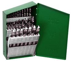 C.R. Laurence CRL 29 Piece Fractional Gauge Drill Set from 1/16&quot; to 1/2&quot;  | S2914