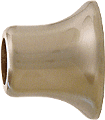 C.R. Laurence CRL Brushed Nickel Standard Wall Bracket | S3BN