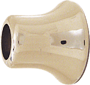 C.R. Laurence CRL Polished Nickel Standard Wall Mount Bracket | S3PN