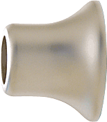 C.R. Laurence CRL Satin Chrome Standard Wall Mount Bracket | S3SC