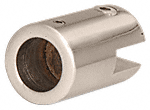 C.R. Laurence CRL Polished Nickel Support Bar Bracket for 3/8&quot; to 1/2&quot; (10-12mm) Glass | S910PN