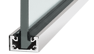 C.R. Laurence CRL Custom Length Polished Stainless Shallow &quot;U&quot; Channel | SCPS3812CL