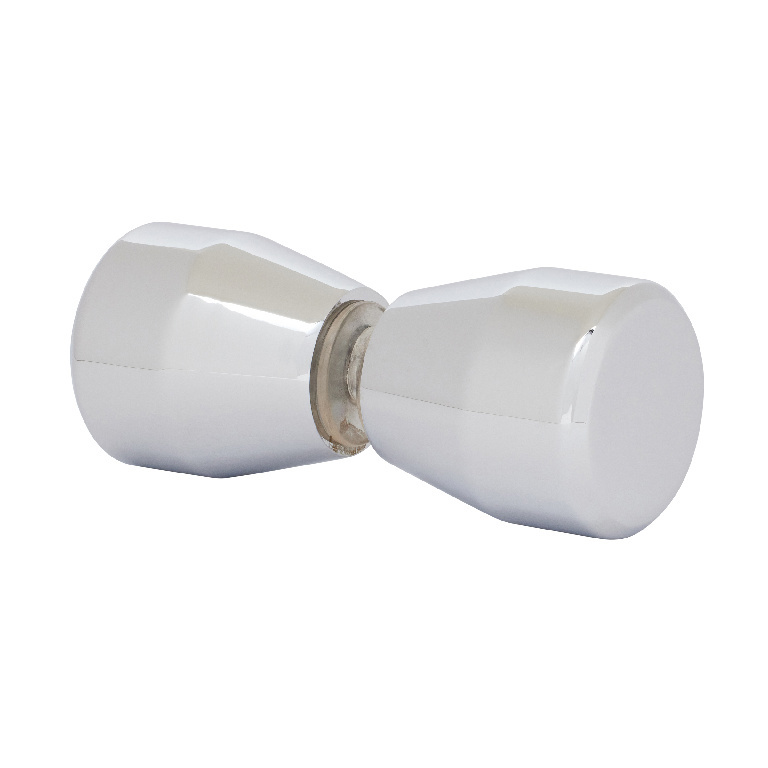 CRL Polished Chrome Back-to-Back Bow-Tie Style Knob | SDK109CH