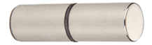 CRL Cylinder Style Polished Nickel Finish Back-to-Back Shower Door Knob | SDK112PN